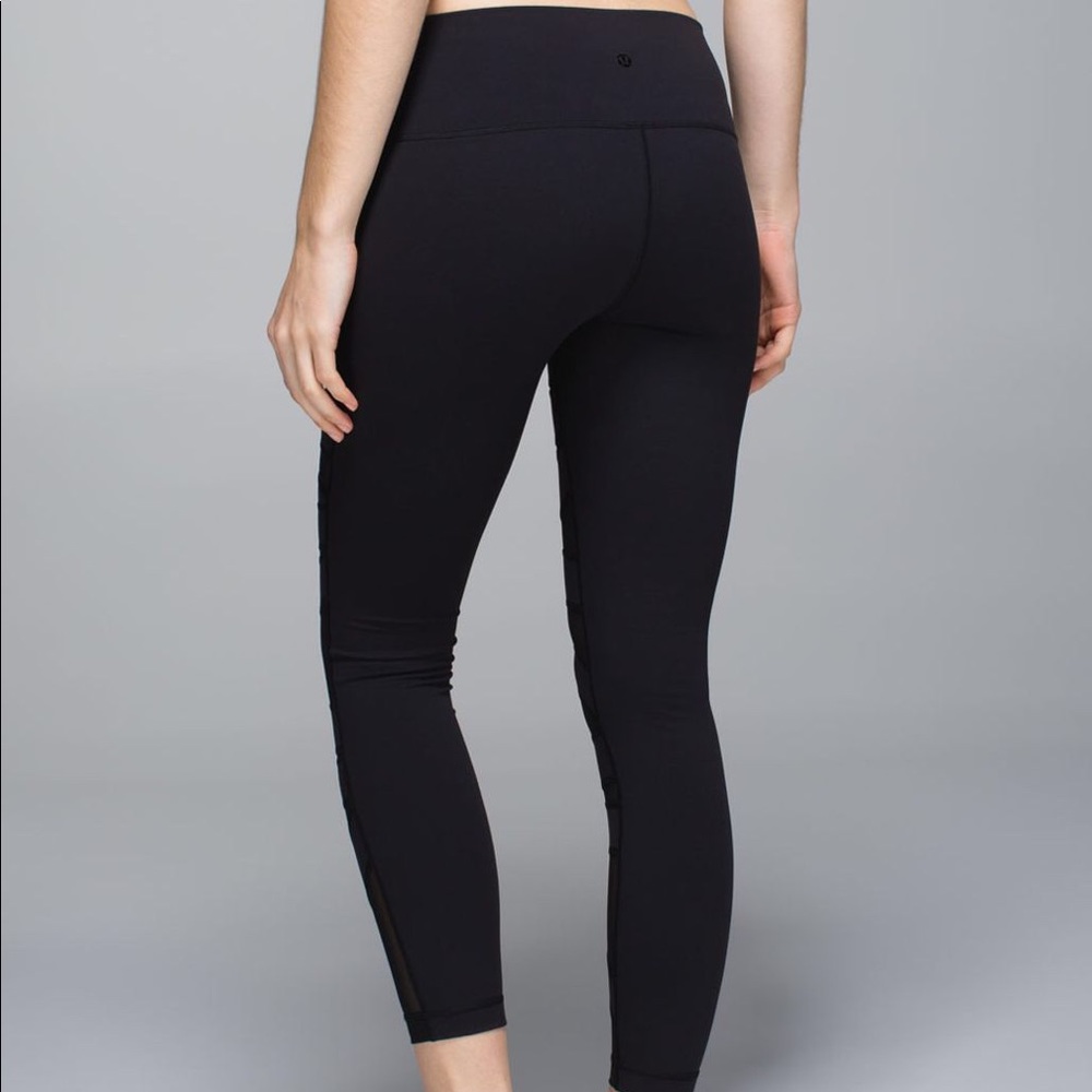 Lulu lemon Black 7/8 High Times Pant